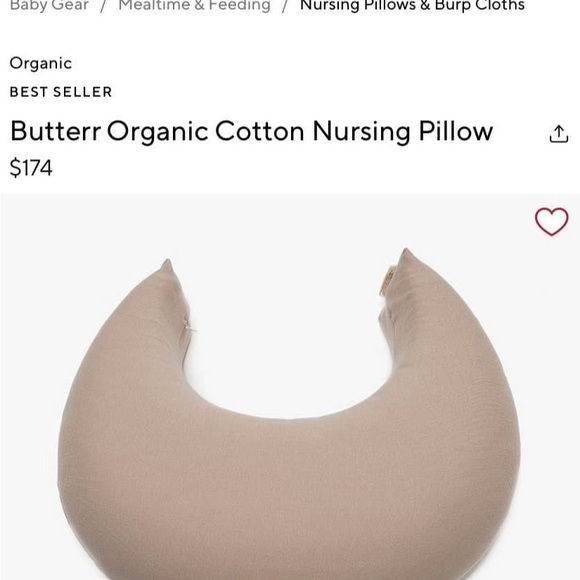 Butterr Organic Feeding Pillow - Picture 2 of 2